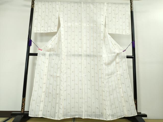 平和屋本店■極上 夏物 沖縄県無形文化財指定 本場八重山上布 麻 絣絵 逸品 未使用 DZAA3934kh5