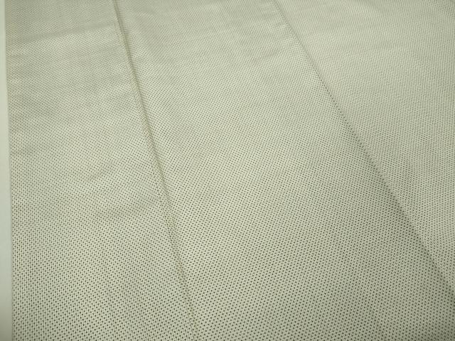 平和屋本店■極上 本場大島紬 白大島 一元絣 やまよし紬謹製 証紙付き 逸品 DZAA4055kh5