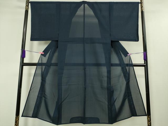 平和屋本店■極上 夏物 男性 本場大島上布 夏大島 150亀甲 総詰め 反端付き 逸品 DZAA4261kh5