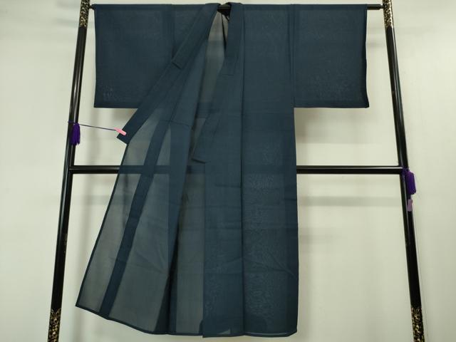 平和屋本店■極上 夏物 男性 本場大島上布 夏大島 150亀甲 総詰め 反端付き 逸品 DZAA4261kh5