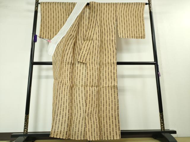 平和屋本店■極上 夏物 重要無形文化財 沖縄県 芭蕉布 喜如嘉の芭蕉布 手積み芭蕉糸100% 証紙付き 逸品 DZAA4278kh5