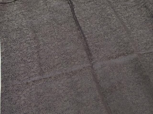 平和屋本店■極上 二代目 久保田一竹 幻の辻が花 和装コート ロング丈 深紫色地 金通し地 さが美扱い 逸品 DZAA4290kh5