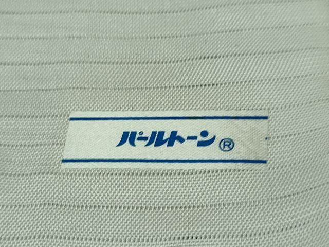 平和屋本店■極上 夏物 染士 清水峯州 江戸小紋 絽 鮫小紋柄 黒地 逸品 未使用 DZAA4321kh5