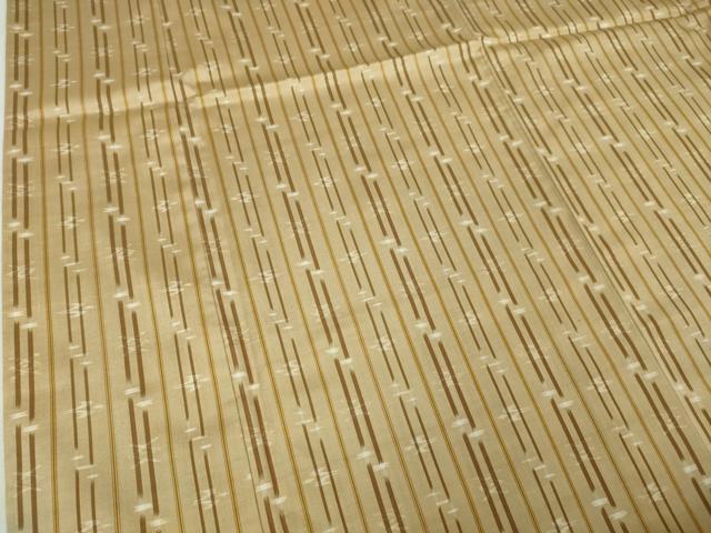 平和屋本店■極上 本場琉球絣 手おり 草木染 大城誠光作 琉球絣文様 証紙付き 逸品 未使用 DZAA4494kh5