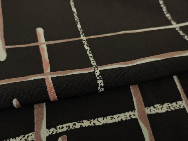 平和屋本店#極上 長羽織 黒地 逸品 未使用 DZAA4616kh5