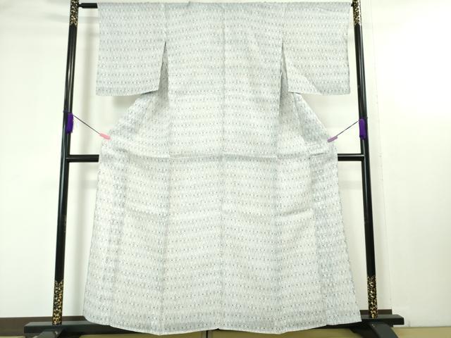 平和屋本店*極上 夏物 重要無形文化財 越後上布 染織工芸 むら田 菱文 たとう紙付き 逸品 DZAA4634kh6