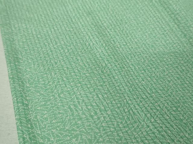平和屋本店*極上 夏物 男性 銀座もとじ 田島敏之 江戸小紋 縦絽 五泉 東京染 プラチナボーイ 青竹色地 証紙付き 逸品 未使用 DZAA4698kh5