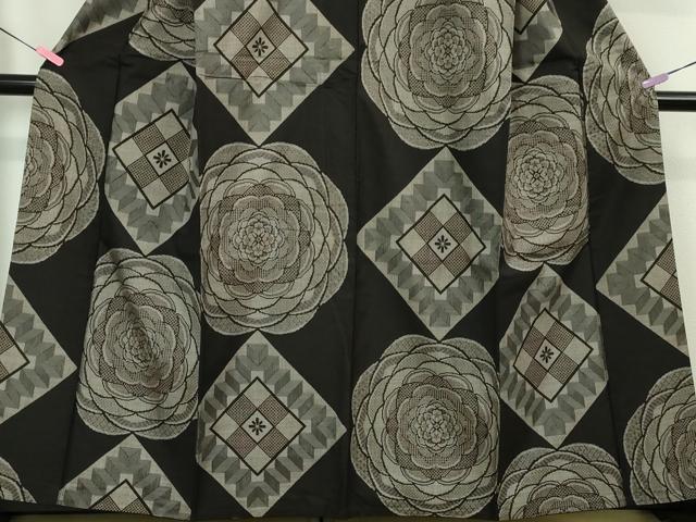 平和屋本店●希少 本場大島紬 現代龍郷絣 鈴乃屋扱い 逸品 DZAA4861kh5