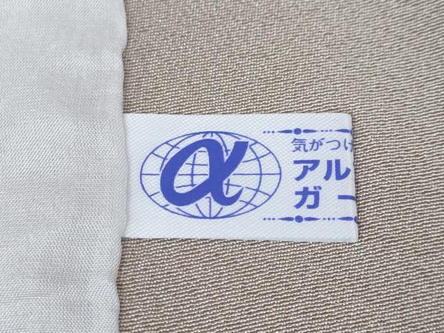 平和屋本店■極上 本加賀友禅作家 松井眞夫 訪問着 単衣 水芭蕉 灰白色地 暈し染め 逸品 DZAA4912kh5