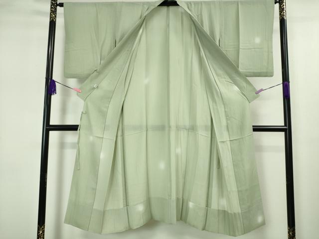 平和屋本店▽極上 道中着 スリーシーズン 春夏秋 塵除け ロング丈 蛍暈し 逸品 DZAA4955kh5