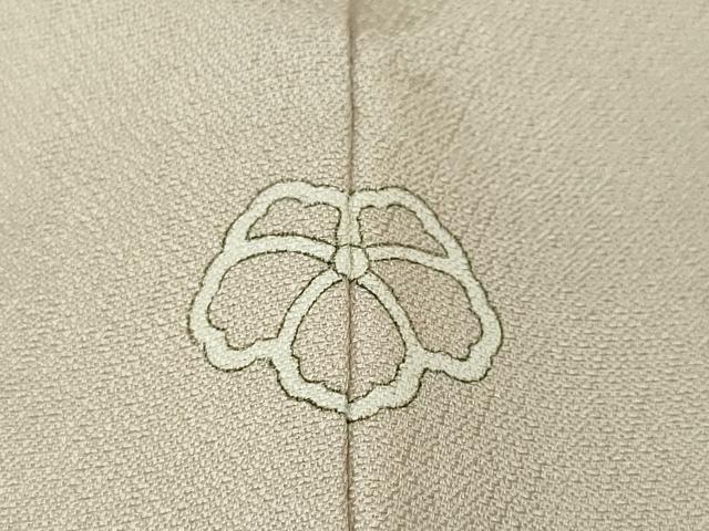 平和屋本店●極上 創業460年・千總 訪問着 刺繍 吉祥花文 薄梅鼠色地 金彩 松坂屋扱い 逸品 未使用 DZAA4958kh5