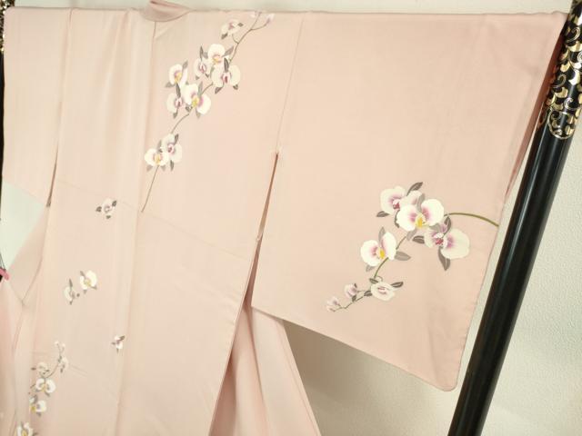 平和屋本店■極上 松田聖子 SEIKO MATSUDA 訪問着 胡蝶蘭 虹色地 金彩 ロング丈 逸品 DZAA5008kh5