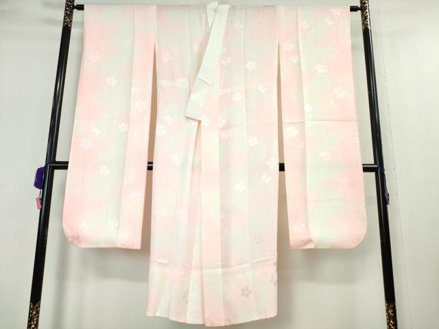 平和屋本店■極上 創業460年・千總 振袖・長襦袢(無双仕立て)セット 駒刺繍 花丸文 桃色地 金彩 高島屋扱い 逸品 DZAA5053kh5