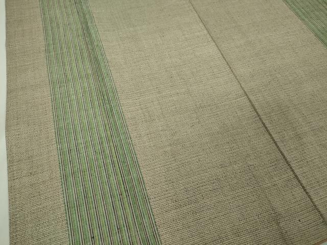 平和屋本店●極上 本場結城紬 重要無形文化財 100亀甲 間道 逸品 DZAA5061kh5