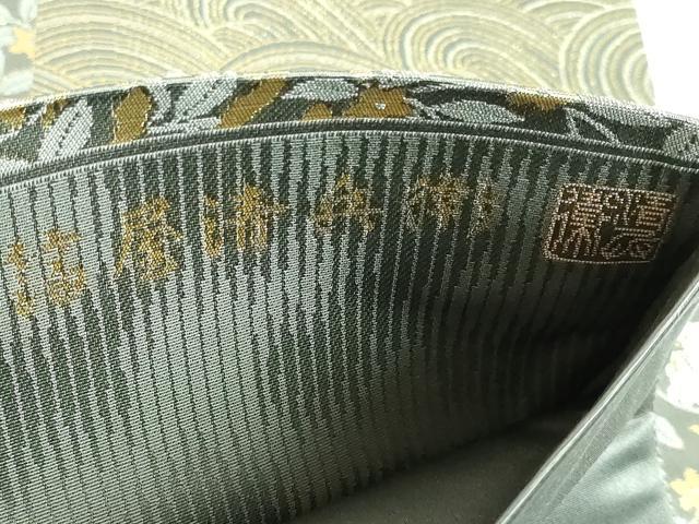 平和屋本店●極上 西陣織 陰山織物謹製 箔屋清兵衛 六通柄袋帯 欧亜吉祥文 草木染 本金箔 逸品 DZAA5140kh5