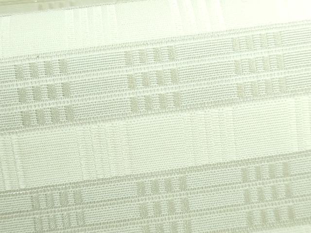 平和屋本店*希少 沖縄県最高級織物 夏物 首里花倉織 首里織 花織・絽織・紗織 九寸名古屋帯 蒸栗色地 逸品 DZAA5165kh5