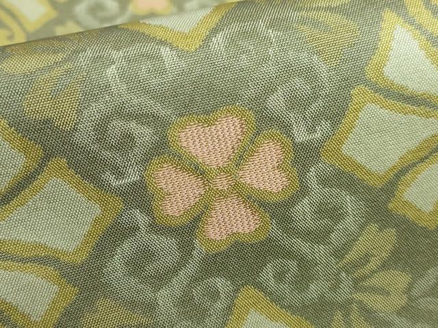 平和屋本店■最高級 人間国宝 北村武資 経錦 六通柄袋帯 花菱紋 逸品 DZAA5274kh5