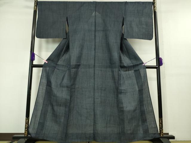 平和屋本店*極上 夏物 重要無形文化財 本場宮古上布 苧麻 立涌文 逸品 DZAA5379kh5