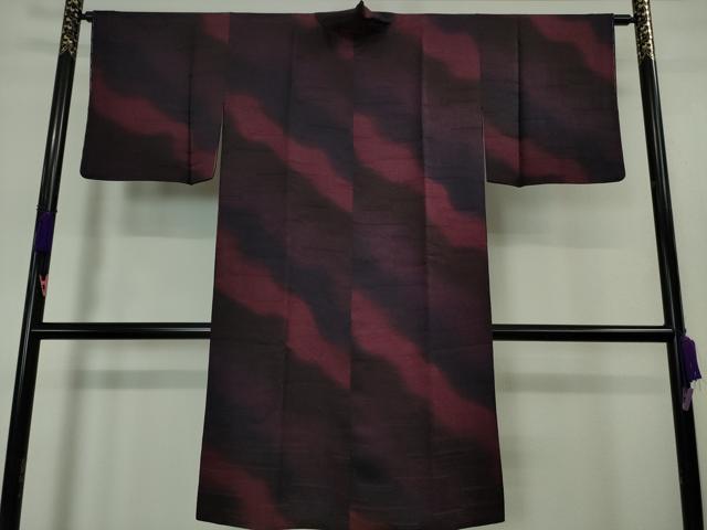 平和屋本店#極上 道中着 ロング丈 霞文 暈し染め 逸品 未使用 DZAA5940kh5