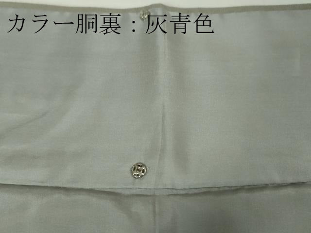 平和屋本店■極上 中国三大刺繍 スワトウ刺繍 汕頭刺繍 訪問着 吉祥花文 逸品 未使用 DZAA5954kh5