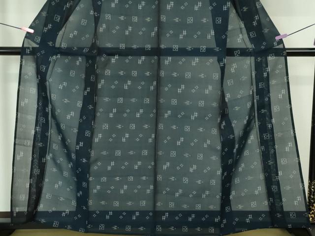平和屋本店■極上 夏物 本場琉球絣 夏琉球 逸品 未使用 DZAA5981kh5