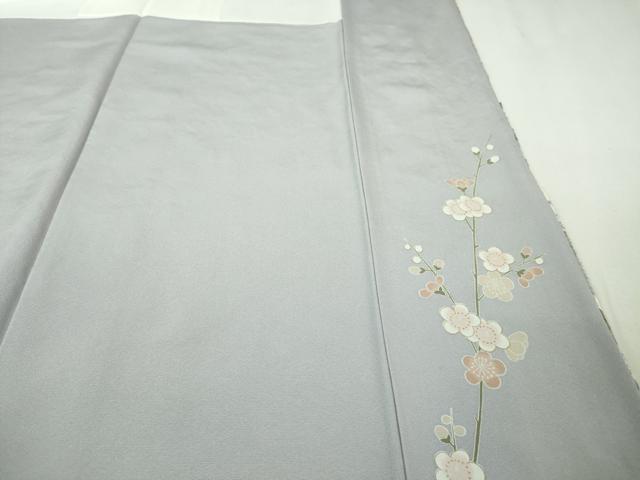 平和屋本店■極上 訪問着 麗光刺繍 総刺繍 花筏 松 梅 楓 藤色地 暈し染め 金銀彩 逸品 未使用 DZAA6015kh5