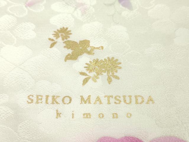 平和屋本店■極上 松田聖子 SEIKO MATSUDA 振袖 刺繍 ハート 舞花文 暈し染め 金彩 逸品 DZAA6045kh5