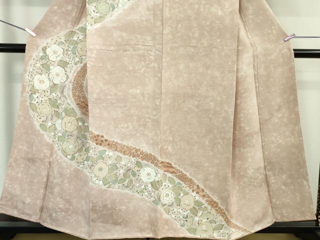 平和屋本店■極上 創業460年・千總 訪問着 刺繍 辻が花 暈し染め 三越扱い 逸品 DZAA6228kh5