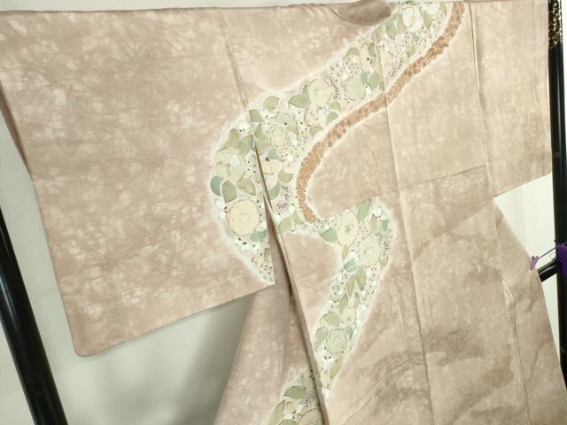 平和屋本店■極上 創業460年・千總 訪問着 刺繍 辻が花 暈し染め 三越扱い 逸品 DZAA6228kh5