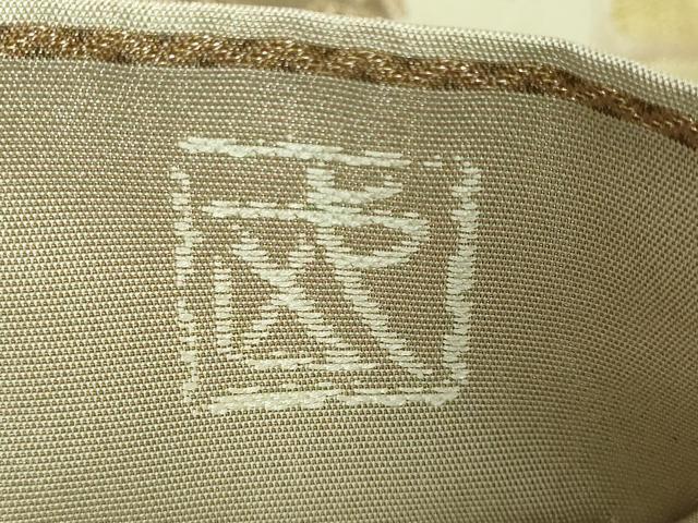 平和屋本店■最高級 人間国宝 北村武資 経錦 六通柄袋帯 狩猟紋 利休茶色地 金糸 逸品 DZAA6266kh5