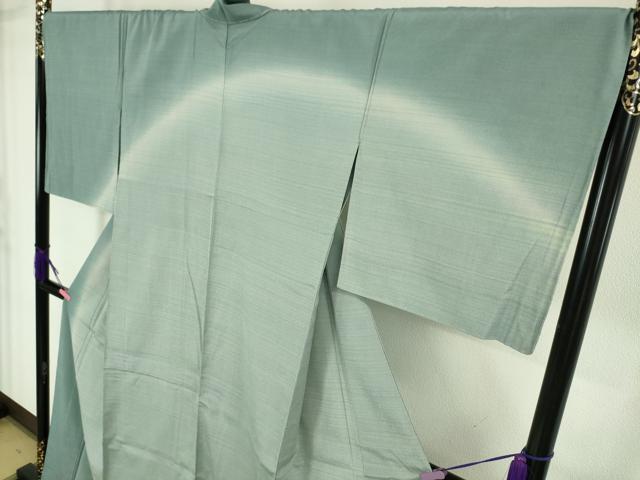 平和屋本店■極上 本塩沢 やまだ織 訪問着 単衣 染色作家 桐村博 逸品 未使用 DZAA6356kh5