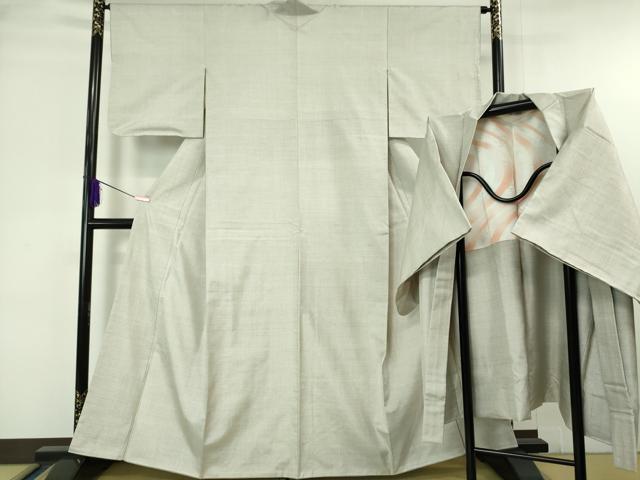 平和屋本店■極上 本場大島紬 白大島 アンサンブル 羽織セット 120亀甲 総詰め 逸品 未使用 DZAA6397kh5