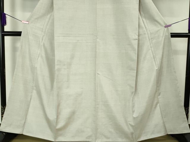 平和屋本店■極上 本場大島紬 白大島 アンサンブル 羽織セット 120亀甲 総詰め 逸品 未使用 DZAA6397kh5