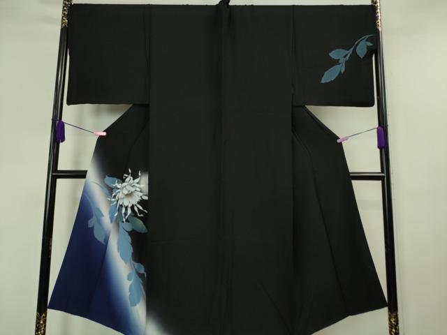 平和屋本店■極上 男性 訪問着 月下美人 暈し染め 逸品 DZAA6421kh5