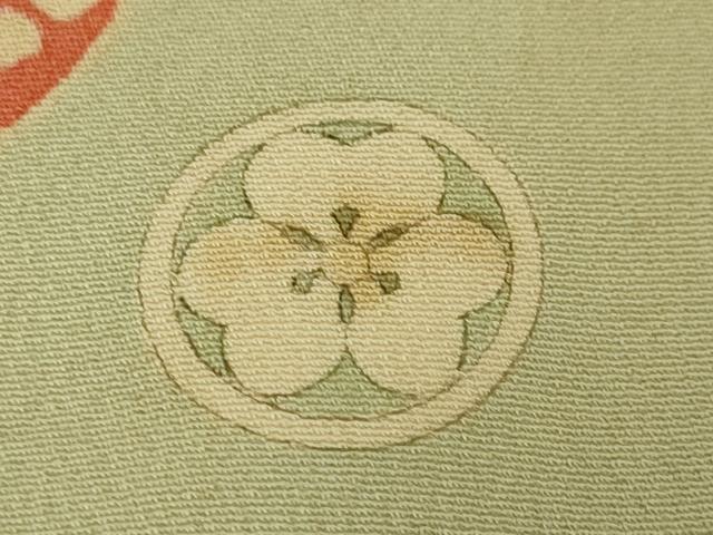 平和屋本店■極上 アンティーク 大正ロマン 野口真造 大彦二代目 江戸染繍友禅 振袖 駒刺繍 宝嚢 宝袋 金銀糸 逸品 DZAA6426kh5