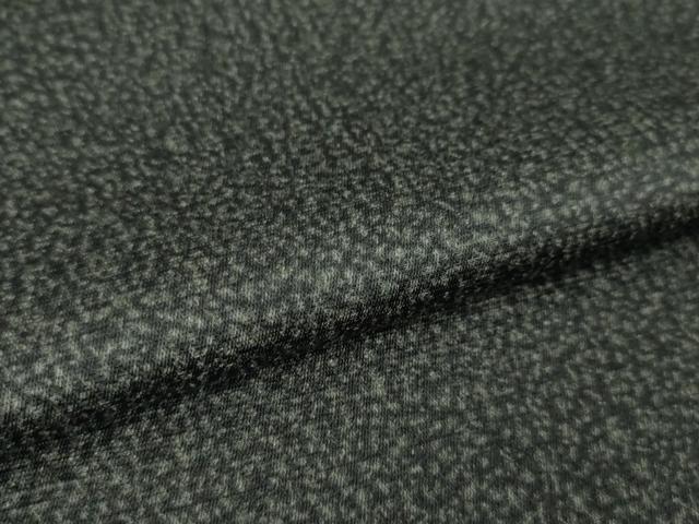 平和屋本店▽極上 京都・西陣 織元ブランド 秦流舎 お召 単衣 羊羹色地 逸品 DZAA6573kh5