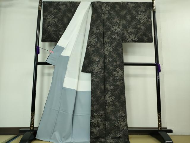 平和屋本店■極上 本場大島紬 7マルキ 乱菊 逸品 DZAA6642kh5