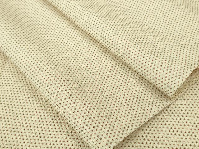 平和屋着物▽極上 本塩沢 単衣 蚊絣 逸品 DZAA6896kh5