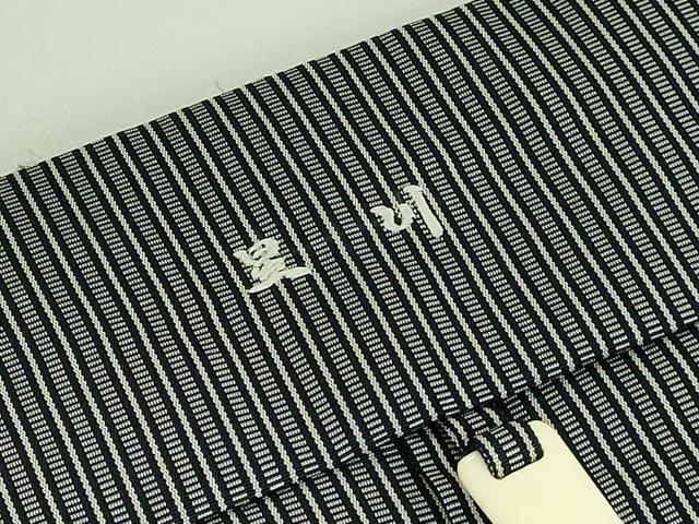 平和屋本店■極上 鳥居良 男性 馬乗り袴 縞 茶喜仙台平 茶喜謹製 縞 逸品 DZAA7043kh5
