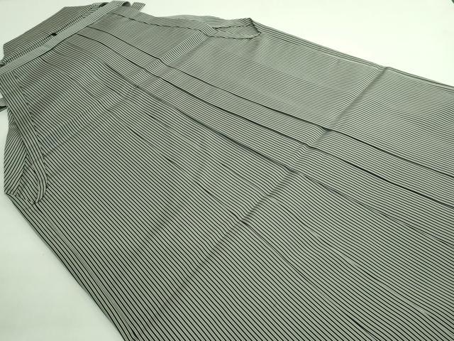 平和屋本店■極上 男性 馬乗り袴 縞 高島屋扱い 逸品 DZAA7046kh5