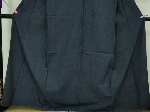平和屋着物■極上 デニム着物 単衣 夢工房 綿 逸品 DZAA7051kh5