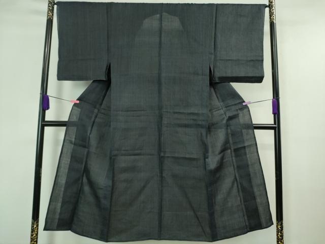 平和屋本店*極上 夏物 男性 重要無形文化財 本場宮古上布 苧麻 縞 逸品 未使用 DZAA7122kh5