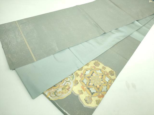 平和屋着物●極上 西陣 川島織物 六通柄 本袋帯 螺鈿箔 鳳凰花文 本金 逸品 DZAA7166kh5