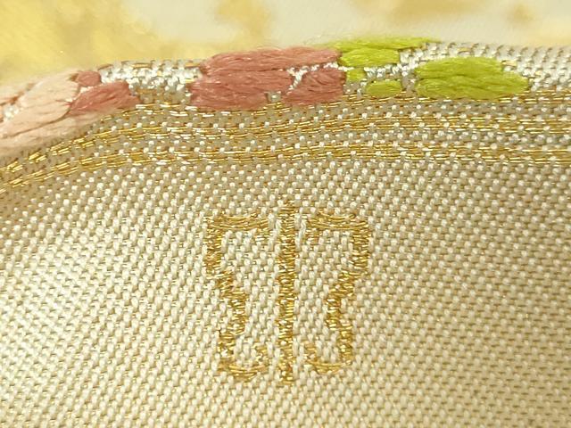 平和屋着物●極上 西陣 川島織物 六通柄 本袋帯 唐織 宝尽くし花文 金糸 逸品 DZAA7179kh5