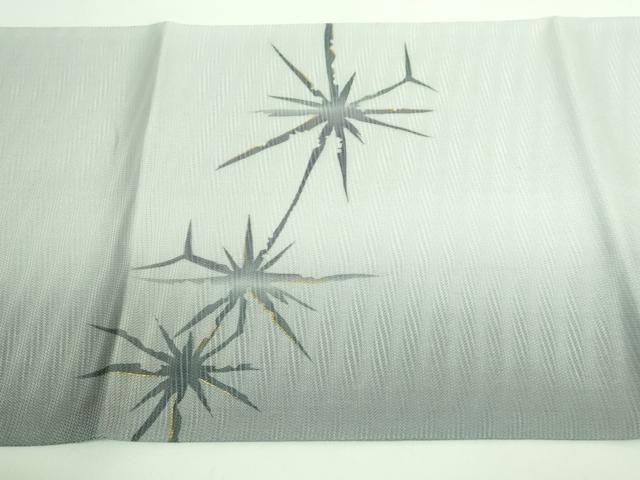 平和屋着物●極上 両面 太鼓柄袋帯 スリーシーズン帯 雪華 金彩 逸品 DZAA7199kh5