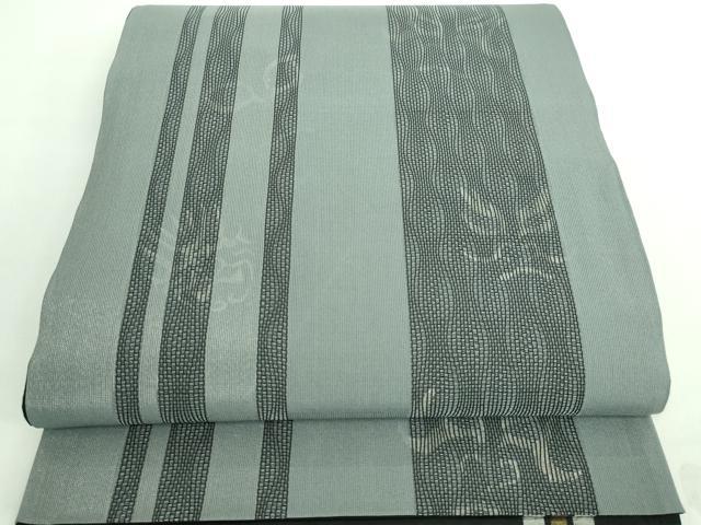平和屋着物●極上 全通柄袋帯 スリーシーズン帯 隈取り 金彩 逸品 DZAA7206kh5