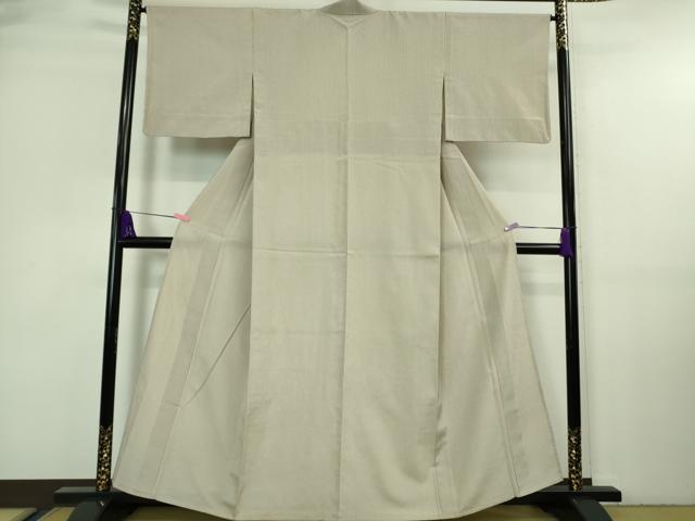 平和屋着物▽極上 本塩沢 単衣 縞 逸品 DZAA7341kh5