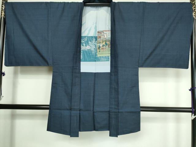 平和屋着物●極上 男性 本場大島紬 アンサンブル 100亀甲 総詰め 逸品 DZAA7407kh5