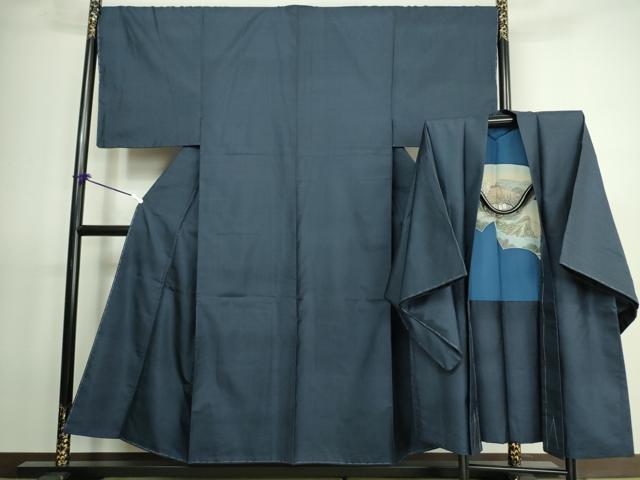 平和屋着物●極上 男性 本場大島紬 アンサンブル 150亀甲 総詰め 逸品 未使用 DZAA7411kh5