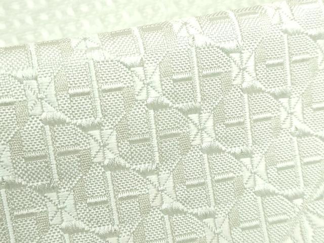 平和屋着物■極上 西陣 大光謹製 八寸名古屋帯 切子 名物裂 逸品 未使用 DZAA7510kh5